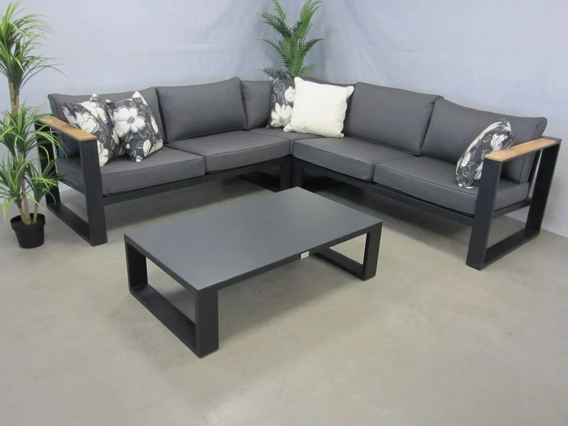 Te Velde Tuinmeubelen Merino Hoeklounge Set 4 Delig - Afbeelding 2