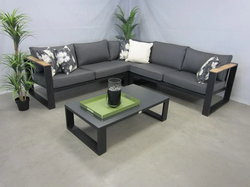 Te Velde Tuinmeubelen Merino Hoeklounge Set 4 Delig - Afbeelding 3