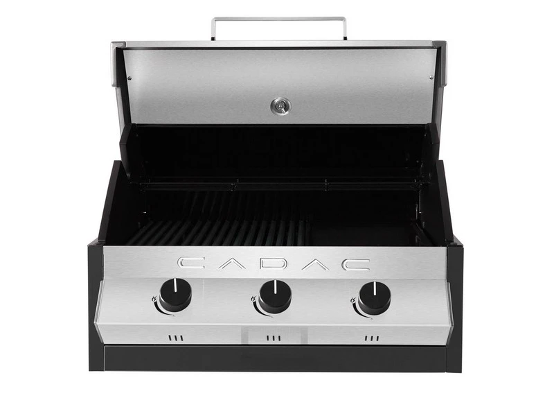 Cadac Inbouwbarbecue Meridian Built-in 3 Brander RVS - Afbeelding 5