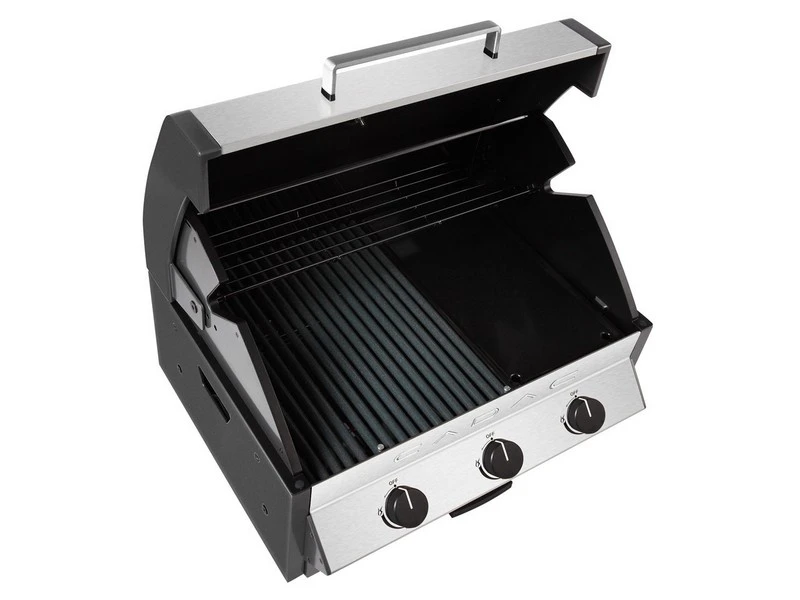 Cadac Inbouwbarbecue Meridian Built-in 3 Brander RVS - Afbeelding 6