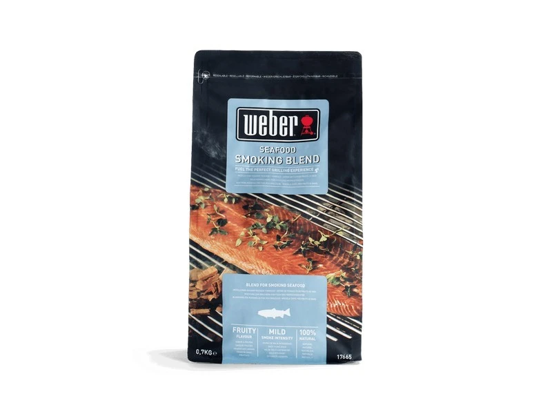 Weber Houtsnippermix, Vis En Schaal- En Schelpdieren 0,7 Kg