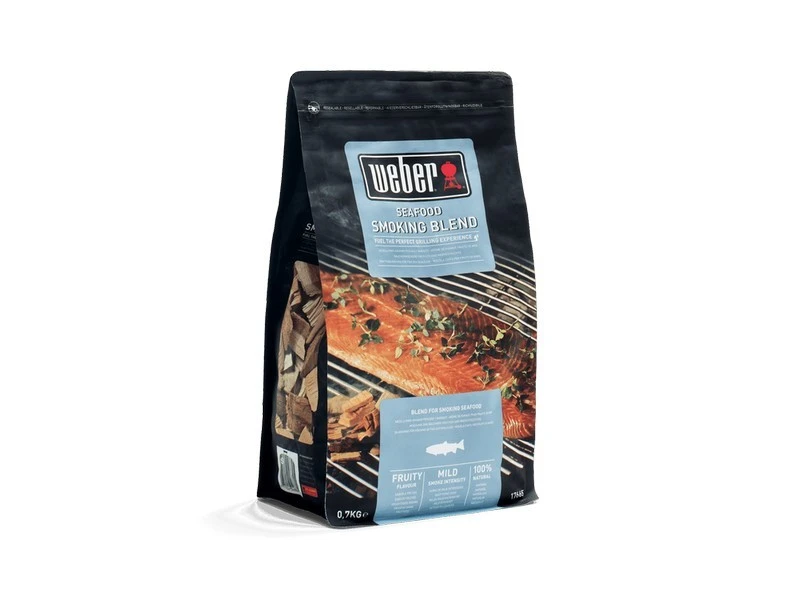 Weber Houtsnippermix, Vis En Schaal- En Schelpdieren 0,7 Kg - Afbeelding 2