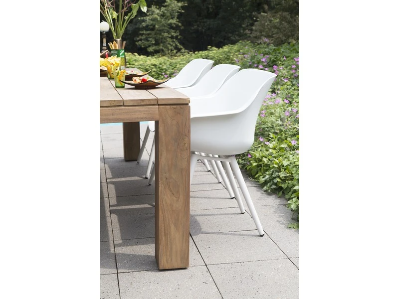 Hartman Tuinset Sophie Studio Wit Met Sculpture Tafel 240 - Afbeelding 2