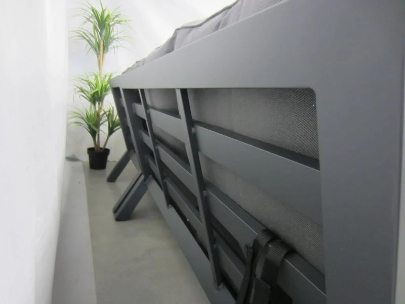 Te Velde Tuinmeubelen Jackson Aluminium Hoek-lounge Set 5 Delig - Afbeelding 6