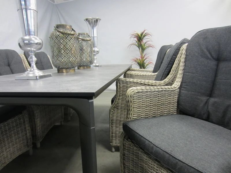 Te Velde Tuinmeubelen Tuinset Anna Xl Tuinstoel Met Kettler Diamond Hpl Tuintafel - Afbeelding 6