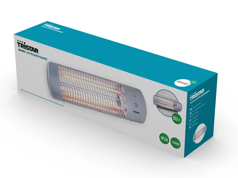Tristar Quartz Kachel 600-1200 Watt Muurbevestiging - Afbeelding 5