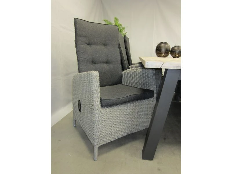 Te Velde Tuinmeubelen Tuinset Ross Met 4so Derby 240 Tafel - Afbeelding 6