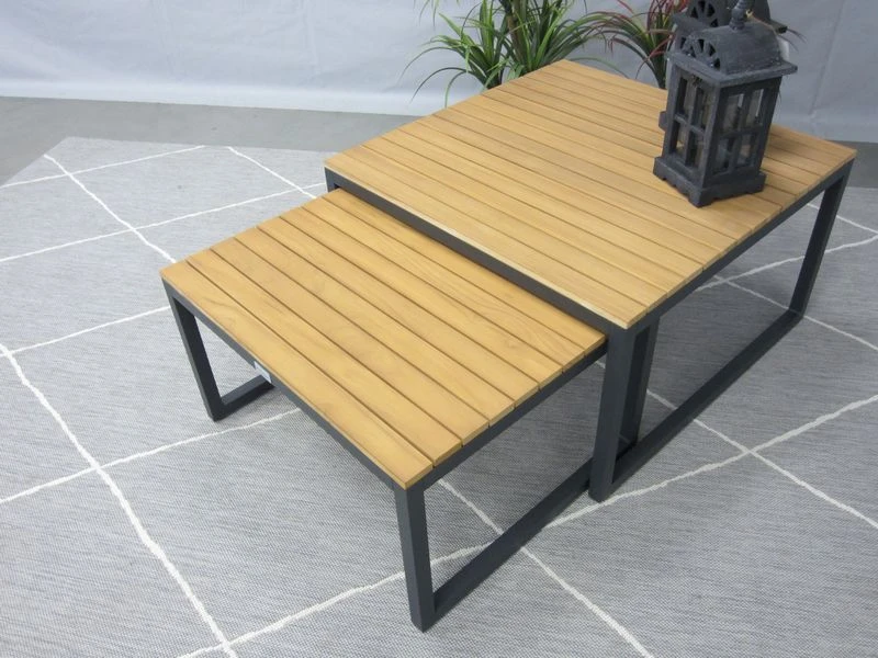 Te Velde Tuinmeubelen Palazzo Koffie Tafel Set - Afbeelding 2