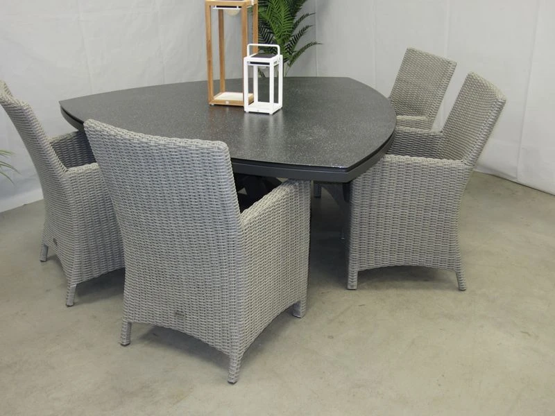 Te Velde Tuinmeubelen Tuinset Amy Tuinstoel Met Mojito Driehoek Tuintafel