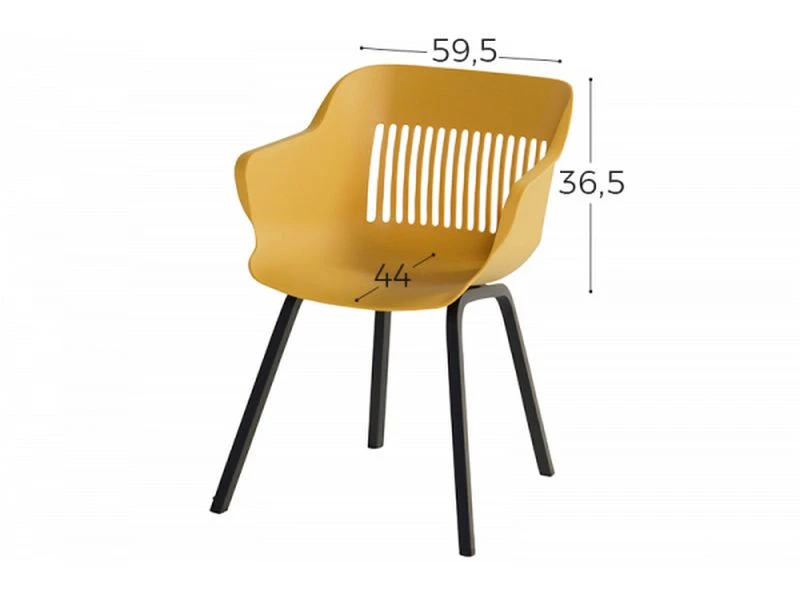 Hartman Tuinstoel Jill Element Curry - Afbeelding 2