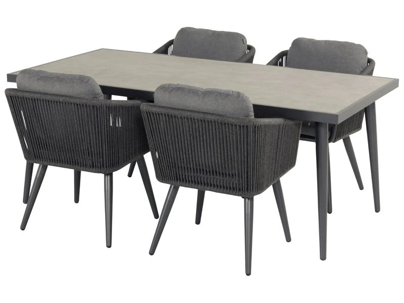 Hartman Tuinset Santorini Rope Met Constantine Tafel 188