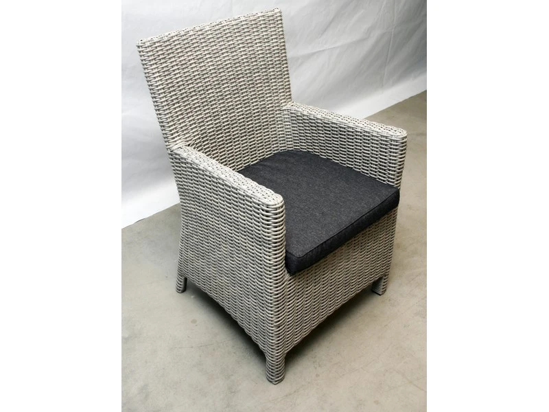 Te Velde Tuinmeubelen Amy Vlechtwerk Tuinstoel - Afbeelding 4