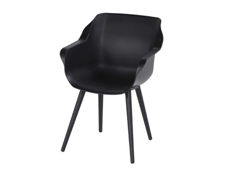 Hartman Tuinset Sophie Studio Zwart Met Yasmani Tafel 180 - Afbeelding 2