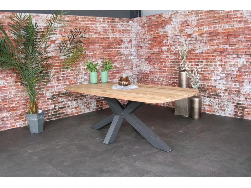Sensline Brighton Teak Tuintafel 220 - Afbeelding 3