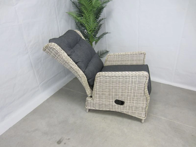 Te Velde Tuinmeubelen Tuinset Bombay Tuinstoel Met Mojito Driehoek Tuintafel - Afbeelding 6