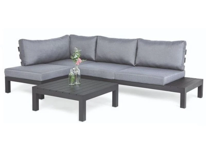 Suns Breez Vita Lounge Set 3 Delig Aluminium Rechts