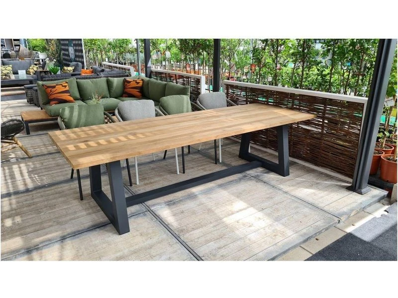 Suns Ovada Aluminium Teak Tuintafel 340 - Afbeelding 2