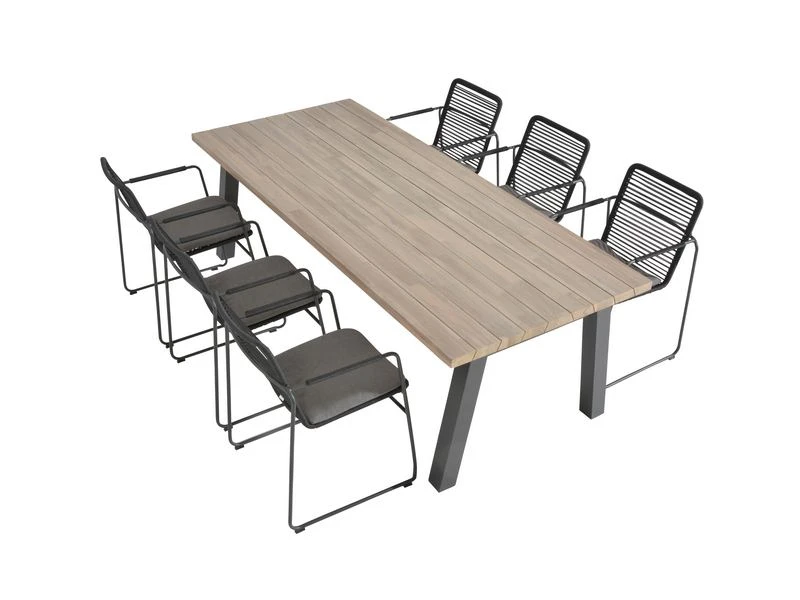 Taste By 4 Seasons Outdoor Tuinset Elba + Derby 240 Tafel - Afbeelding 3