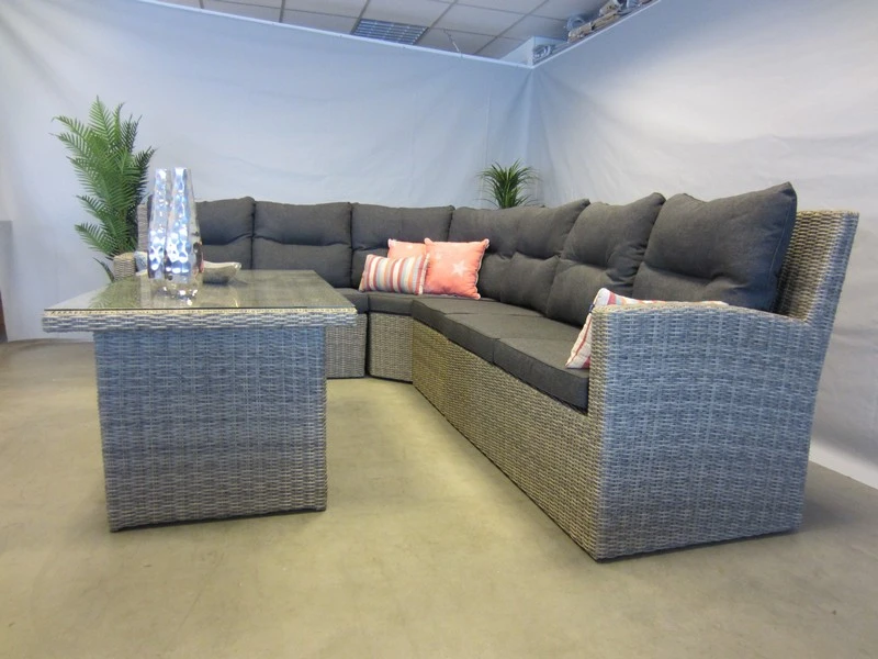 Te Velde Tuinmeubelen Isola Hoek Lounge Set Rechts 5 Delig - Afbeelding 2