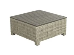 Beach7 Birdwood Footstool Tafel Vierkant Cloudy Grey