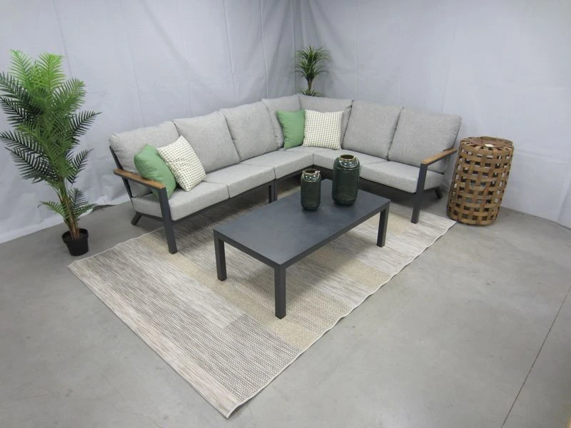 Te Velde Tuinmeubelen Paleros Hoek-lounge Set Links - Afbeelding 2