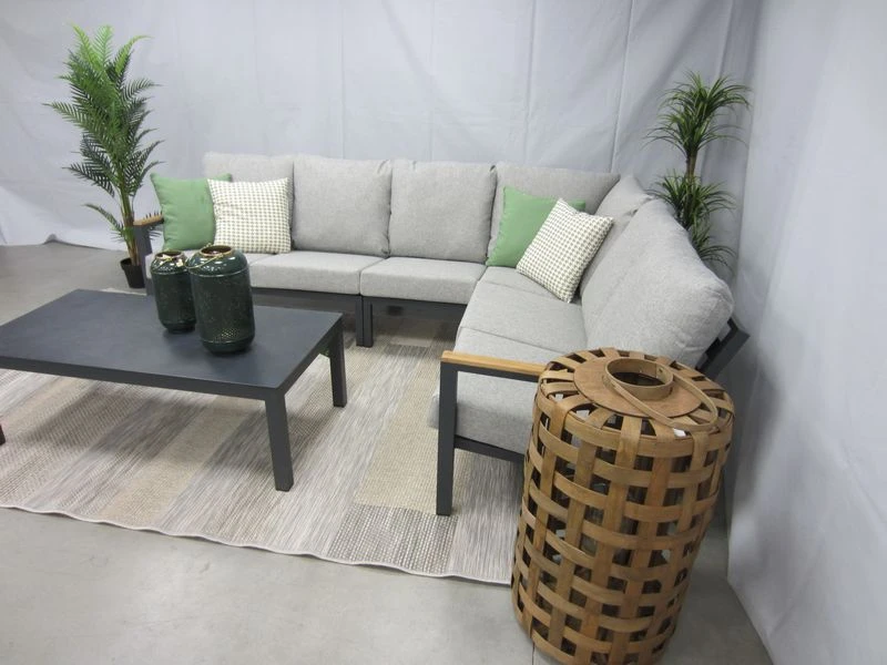 Te Velde Tuinmeubelen Paleros Hoek-lounge Set Links - Afbeelding 4