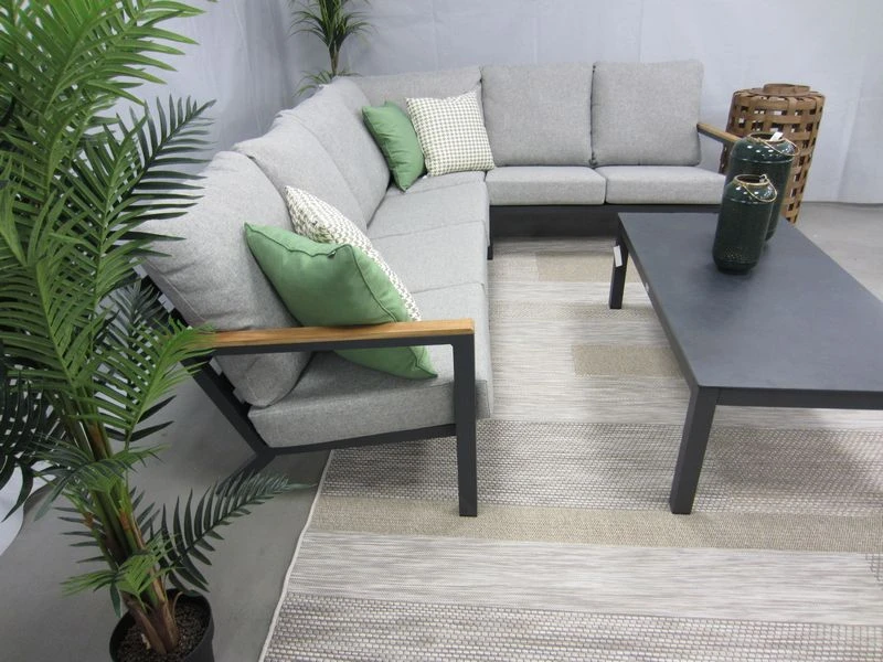 Te Velde Tuinmeubelen Paleros Hoek-lounge Set Links - Afbeelding 5
