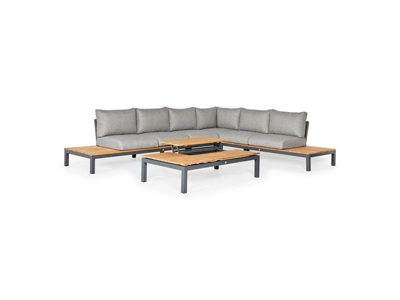 Suns Memphis Platform Teak Lounge Set XL Links - Afbeelding 3