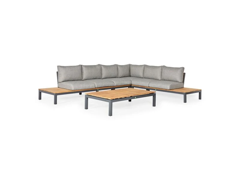 Suns Memphis Platform Teak Lounge Set XL Links - Afbeelding 4
