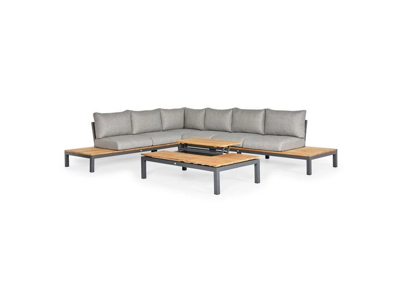 Suns Memphis Platform Teak Lounge Set XL Rechts - Afbeelding 3