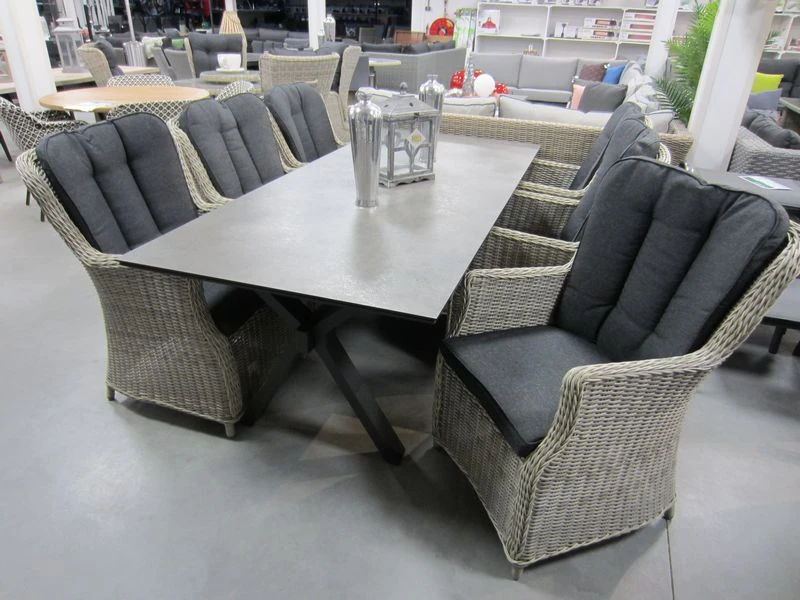 Te Velde Tuinmeubelen Tuinset Anna Xl Tuinstoel Met 4so Conrad 220 Tuintafel