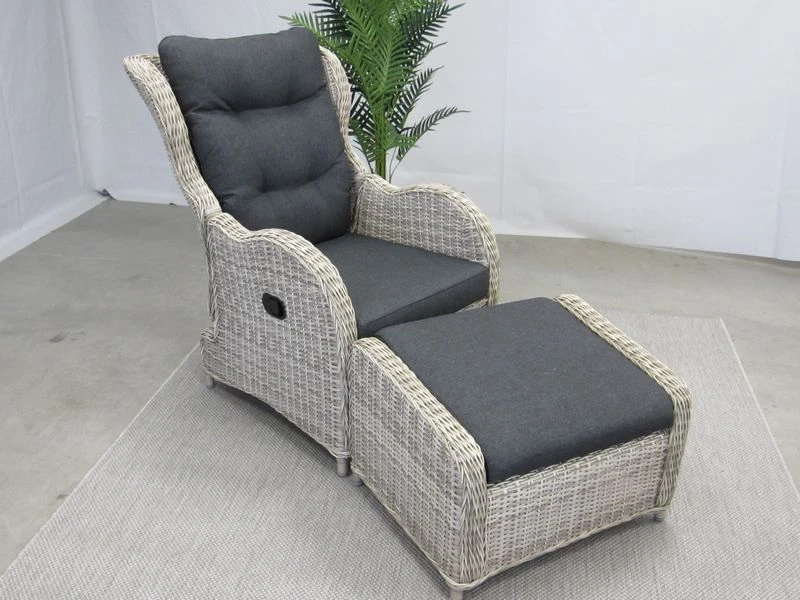 Te Velde Tuinmeubelen Riverside Verstelbare Loungestoel - Afbeelding 2