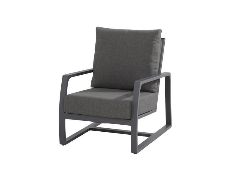 Taste By 4 Seasons Outdoor Mauritius Lounge-sofa-set 3 Zits Matt Carbon - Afbeelding 2