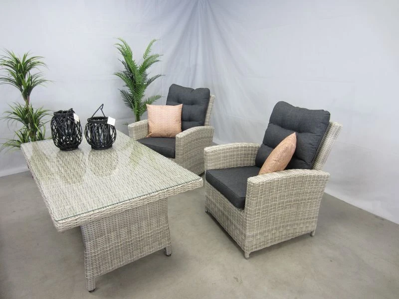 Te Velde Tuinmeubelen Canberry Lounge Dining Set - Afbeelding 2