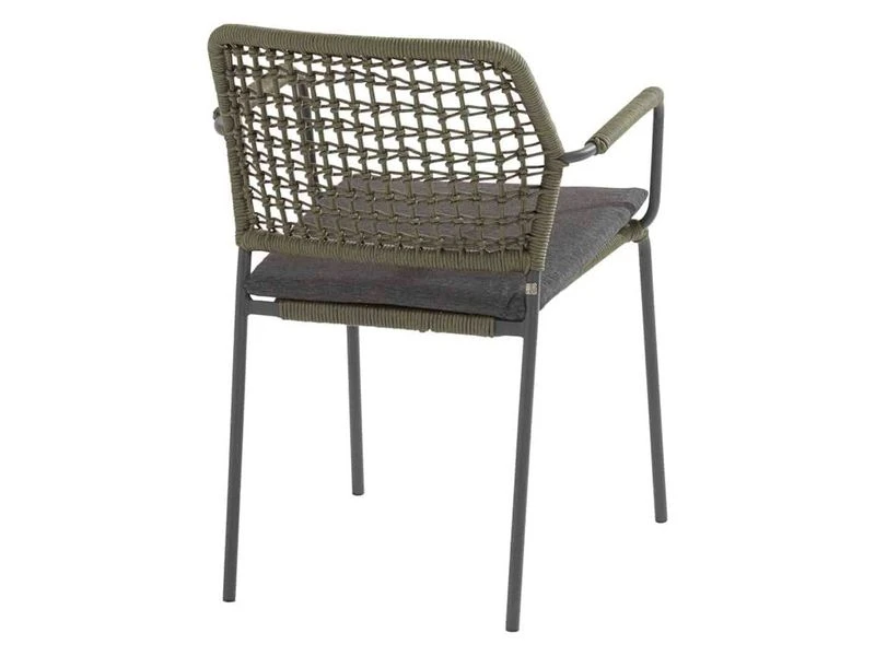 Taste By 4so Barista Stapelbare Tuinstoel Rope Groen - Afbeelding 3