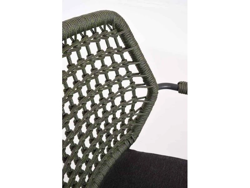 Taste By 4so Barista Stapelbare Tuinstoel Rope Groen - Afbeelding 6