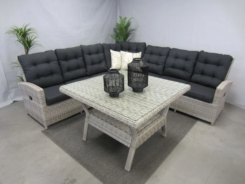 Te Velde Tuinmeubelen Arizona Hoek Lounge Dining Set