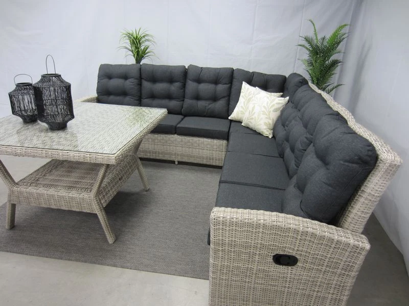 Te Velde Tuinmeubelen Arizona Hoek Lounge Dining Set - Afbeelding 2