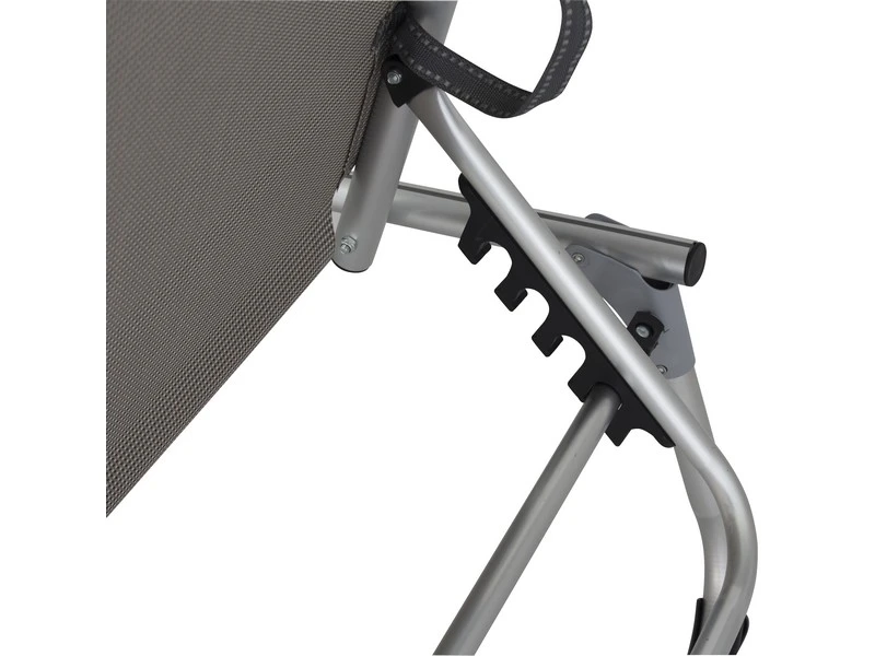 Eurotrail Campingbed Stretcher Pebble Beach Grijs - Afbeelding 5