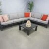 Te Velde Tuinmeubelen Lauren Aluminium Hoek-lounge Set 5 Delig