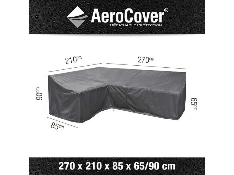 Platinum AeroCover Lounge-diningset Hoes Hoekset Links 270