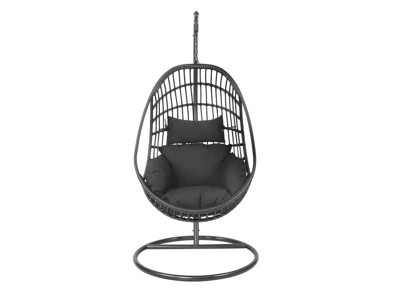 Lesli Hangstoel Loungestoel Relaxstoel Sturdy Black