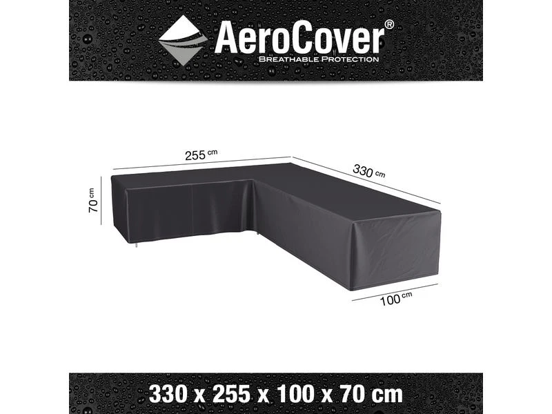 Platinum AeroCover Loungesethoes Hoekset Links 330x255 - Afbeelding 2