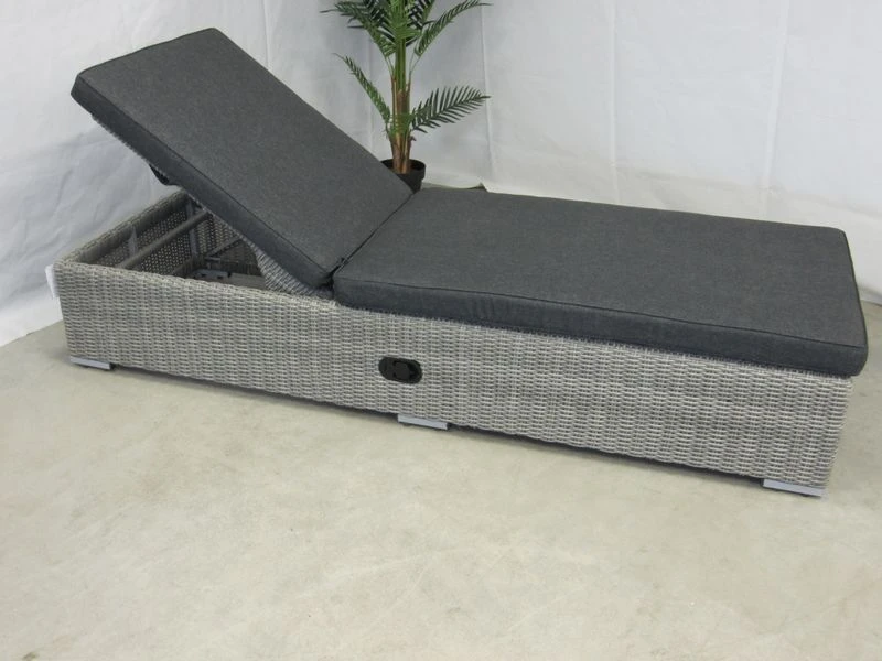 Te Velde Tuinmeubelen Karensa Tuin-ligbed Blended Grey - Afbeelding 4