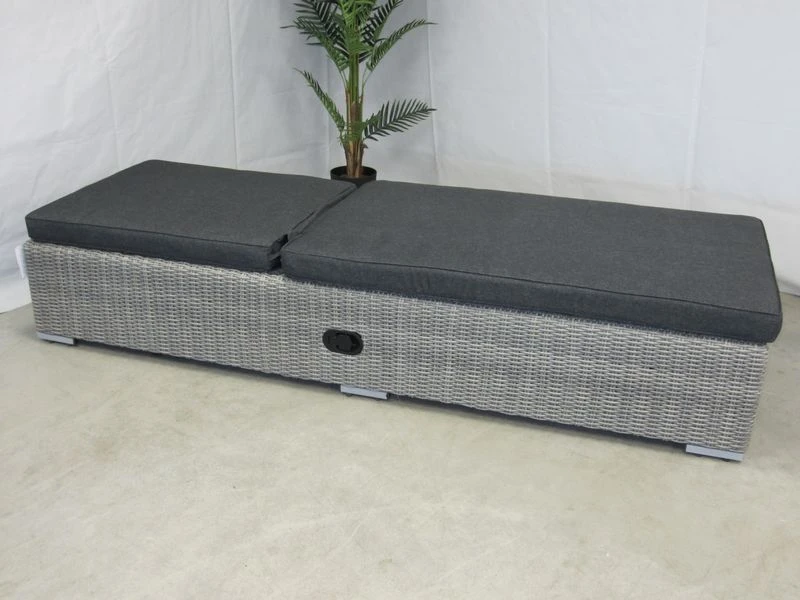 Te Velde Tuinmeubelen Karensa Tuin-ligbed Blended Grey - Afbeelding 6