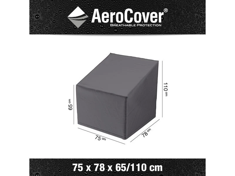 Platinum Aerocover Loungestoelhoes Hoge Rug Xl 75x78x65/110