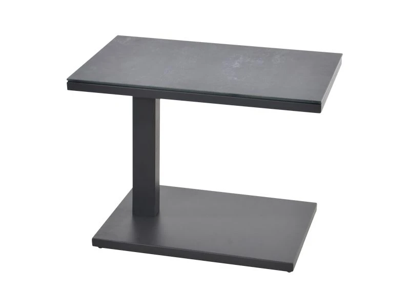 Lesli Living Bijzettafel Verstelbaar Bandol Negro - Afbeelding 3