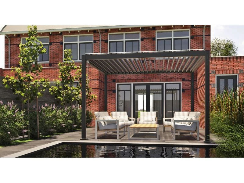 Suns Rota Aluminium Overkapping 300 X 300 - Afbeelding 4