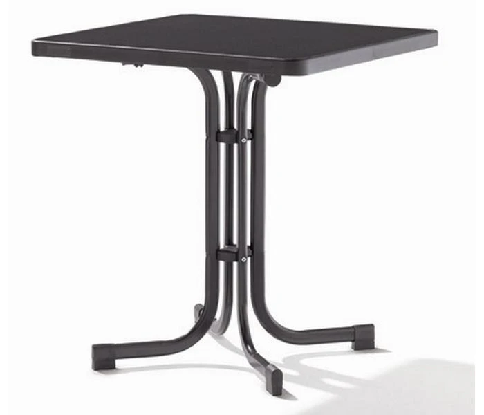 Sieger Tuin-tafel 70 X 70 Cm D.grijs Leisteen Decor.