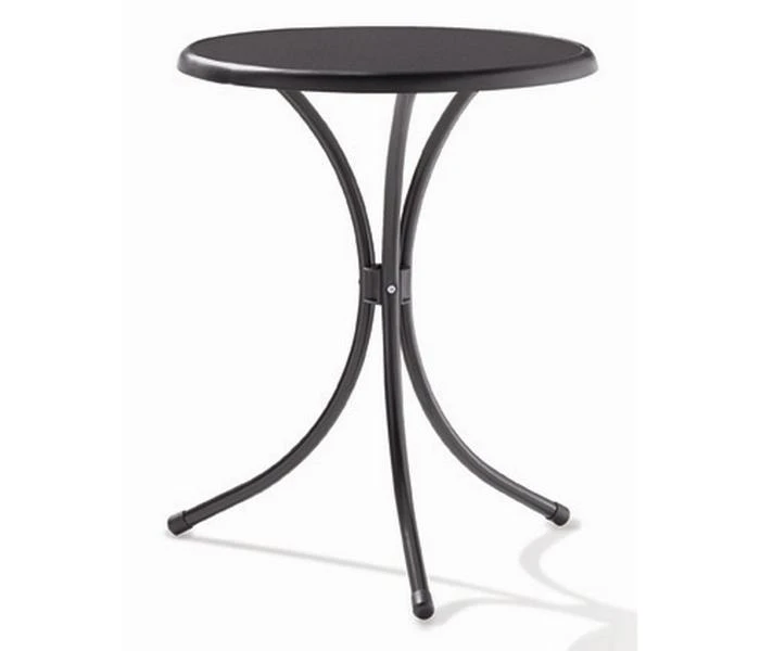 Sieger Tuin-tafel Ø 60 Cm D.grijs Leisteen Decor.